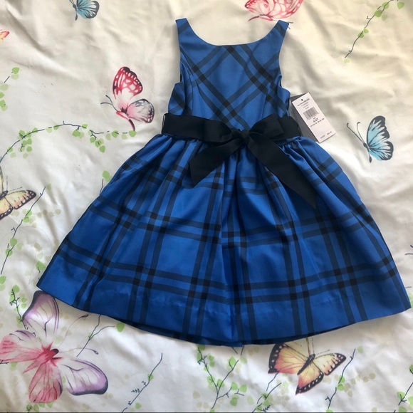 NWT✨ RL Satin Plaid Dress - Picture 7 of 7